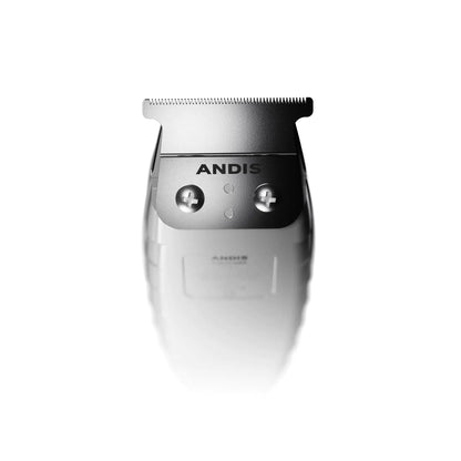 Andis 04780 Professional T-Outliner Beard & Hair Trimmer for Men with Carbon Steel T-Blade, Bump Free Technology – Corded Electric Beard Trimmer, GTO, Grey New T-Outliner